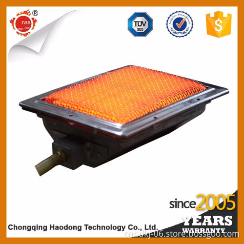 Catalytic combustion infrared searing burners for char broil 3 burner gas grill